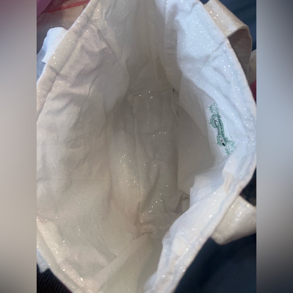 Patchwork Cherry Tote Bag - Red And White - image 3